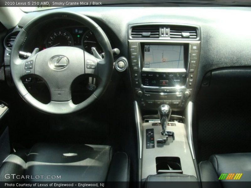 Smoky Granite Mica / Black 2010 Lexus IS 250 AWD