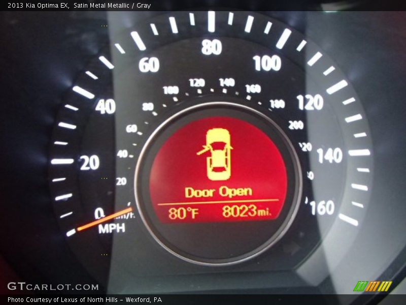 Satin Metal Metallic / Gray 2013 Kia Optima EX