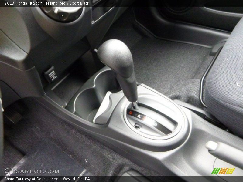 Milano Red / Sport Black 2013 Honda Fit Sport