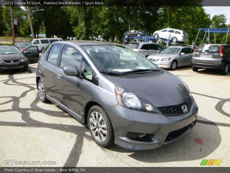 Polished Metal Metallic / Sport Black 2013 Honda Fit Sport