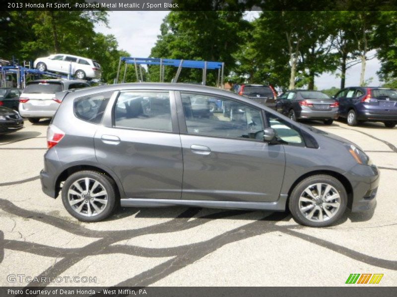 Polished Metal Metallic / Sport Black 2013 Honda Fit Sport