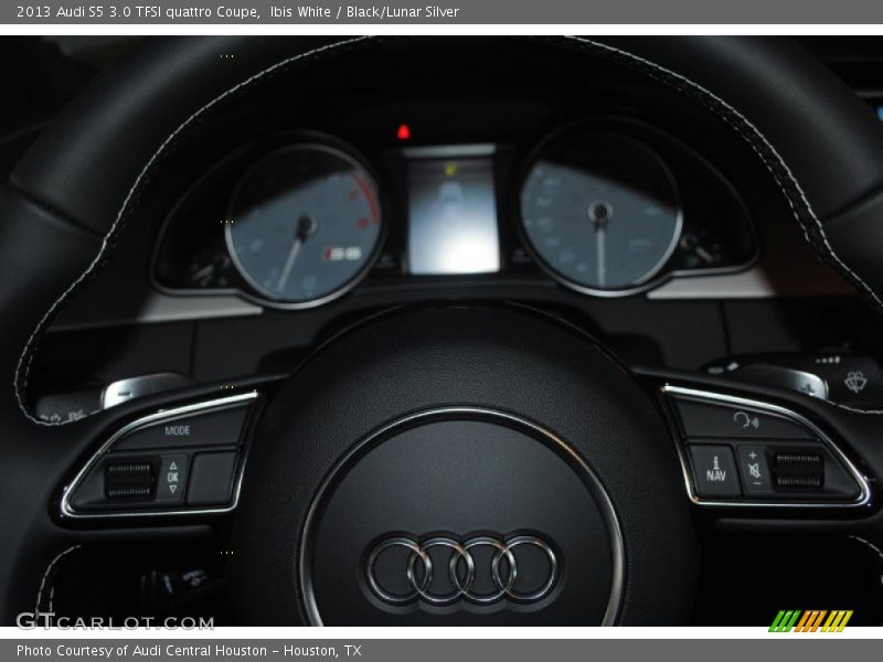 Ibis White / Black/Lunar Silver 2013 Audi S5 3.0 TFSI quattro Coupe