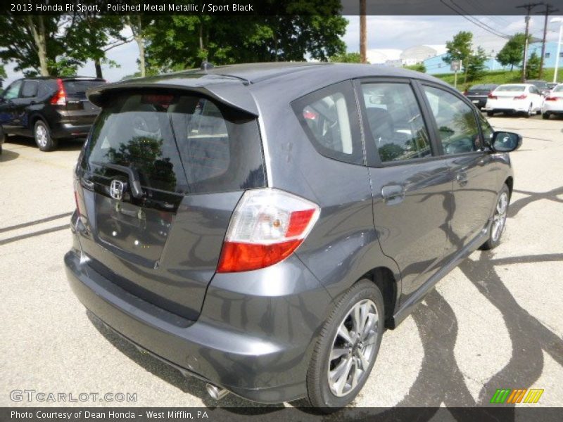 Polished Metal Metallic / Sport Black 2013 Honda Fit Sport