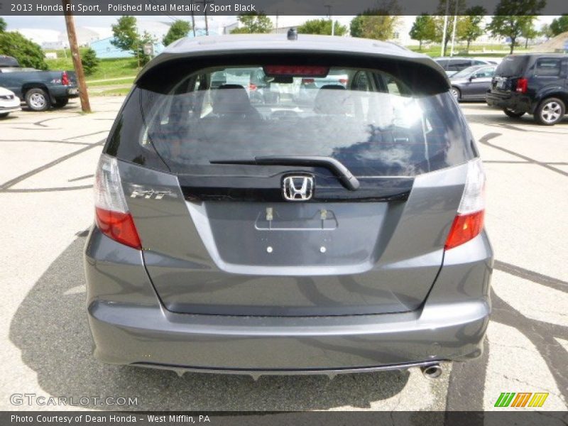 Polished Metal Metallic / Sport Black 2013 Honda Fit Sport