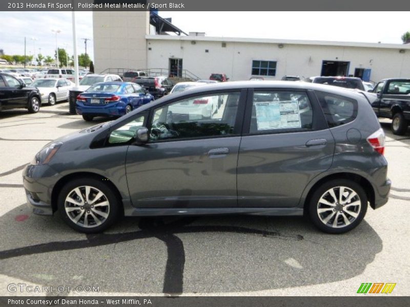 Polished Metal Metallic / Sport Black 2013 Honda Fit Sport