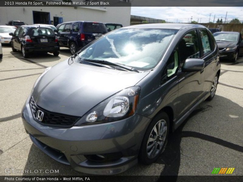 Polished Metal Metallic / Sport Black 2013 Honda Fit Sport