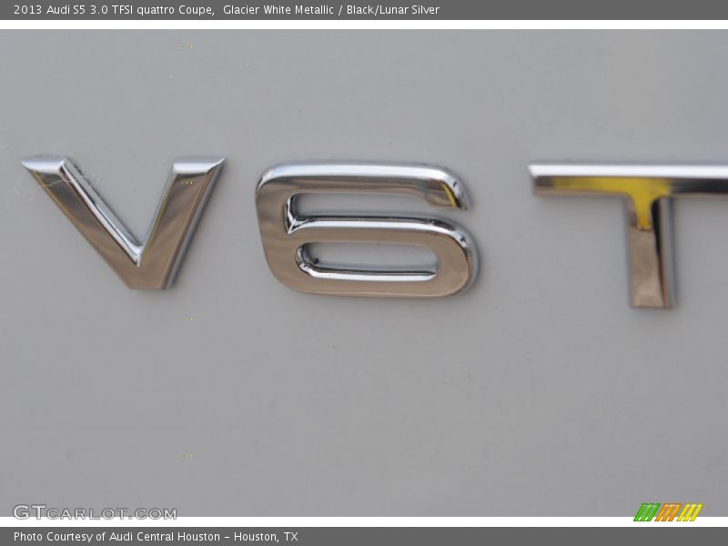 Glacier White Metallic / Black/Lunar Silver 2013 Audi S5 3.0 TFSI quattro Coupe