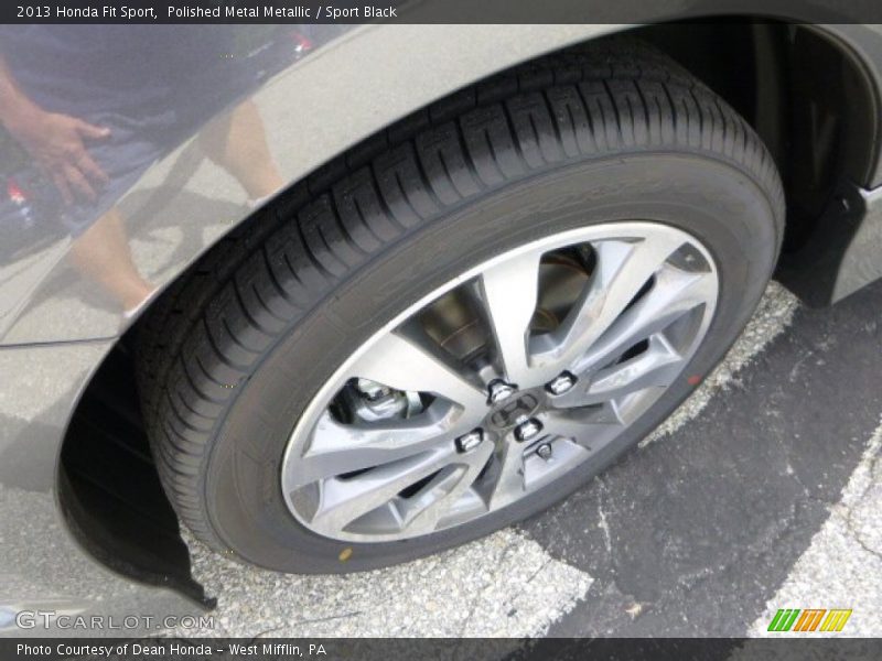 Polished Metal Metallic / Sport Black 2013 Honda Fit Sport