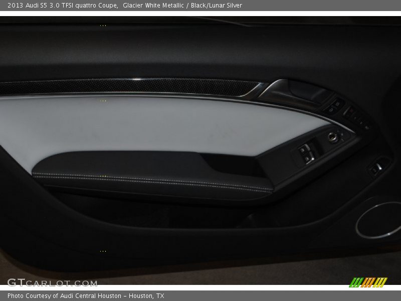 Glacier White Metallic / Black/Lunar Silver 2013 Audi S5 3.0 TFSI quattro Coupe