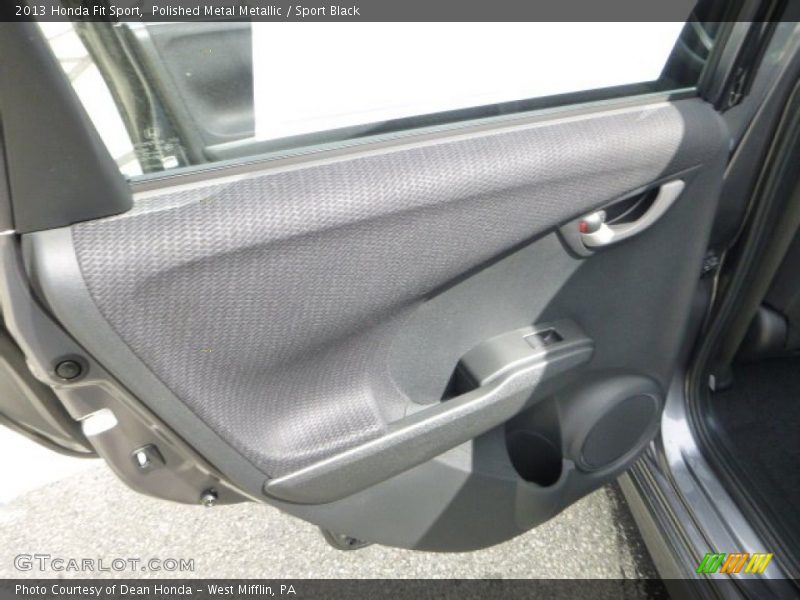 Polished Metal Metallic / Sport Black 2013 Honda Fit Sport