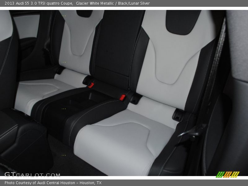 Glacier White Metallic / Black/Lunar Silver 2013 Audi S5 3.0 TFSI quattro Coupe