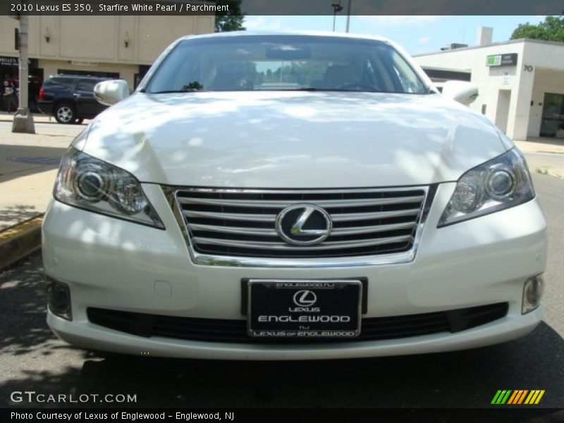 Starfire White Pearl / Parchment 2010 Lexus ES 350