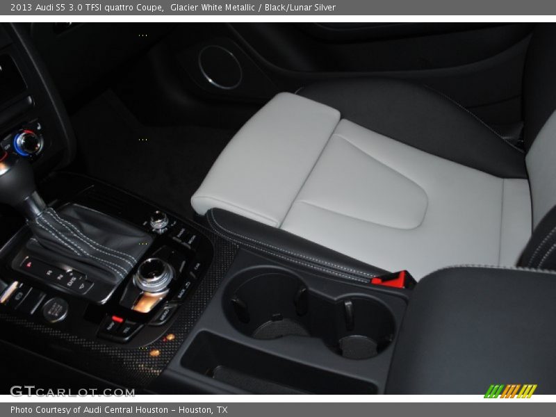 Glacier White Metallic / Black/Lunar Silver 2013 Audi S5 3.0 TFSI quattro Coupe