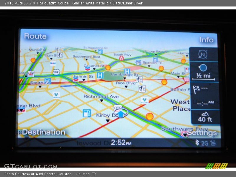 Glacier White Metallic / Black/Lunar Silver 2013 Audi S5 3.0 TFSI quattro Coupe