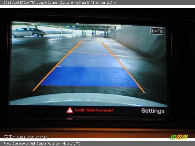 Glacier White Metallic / Black/Lunar Silver 2013 Audi S5 3.0 TFSI quattro Coupe