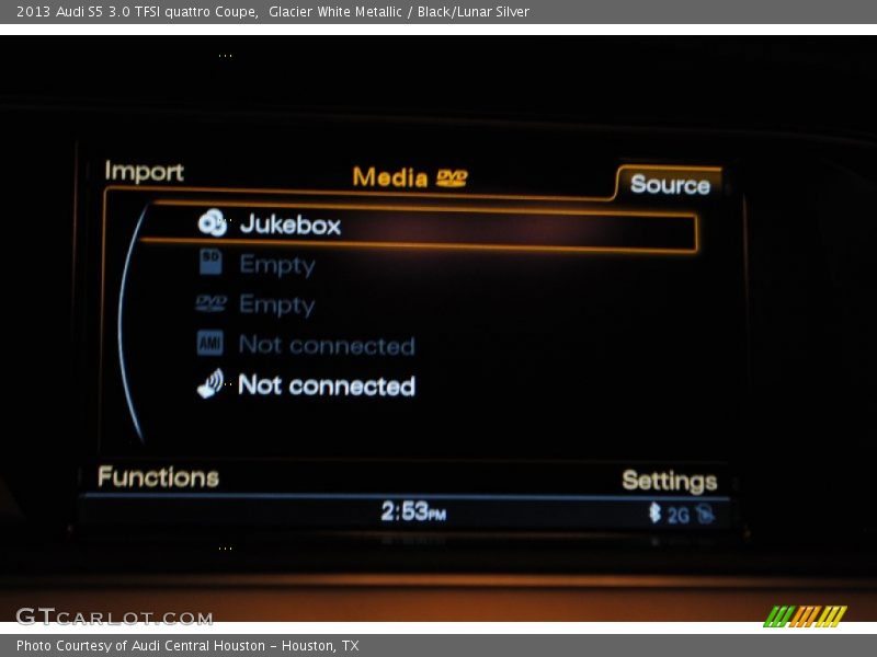 Glacier White Metallic / Black/Lunar Silver 2013 Audi S5 3.0 TFSI quattro Coupe
