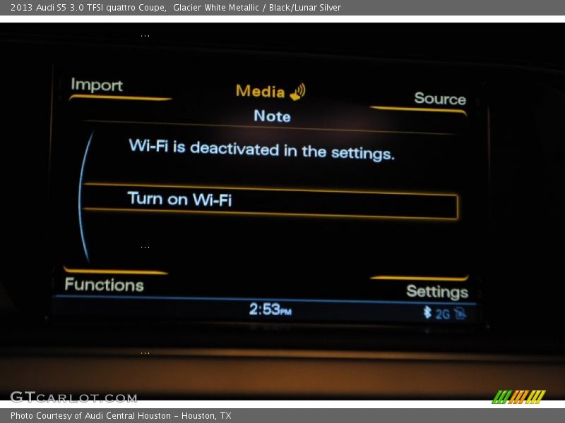 Glacier White Metallic / Black/Lunar Silver 2013 Audi S5 3.0 TFSI quattro Coupe