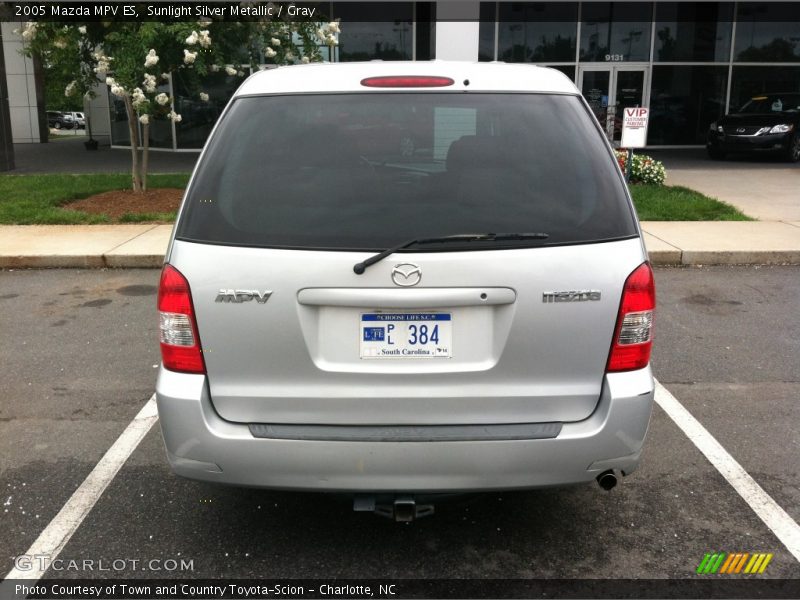 Sunlight Silver Metallic / Gray 2005 Mazda MPV ES