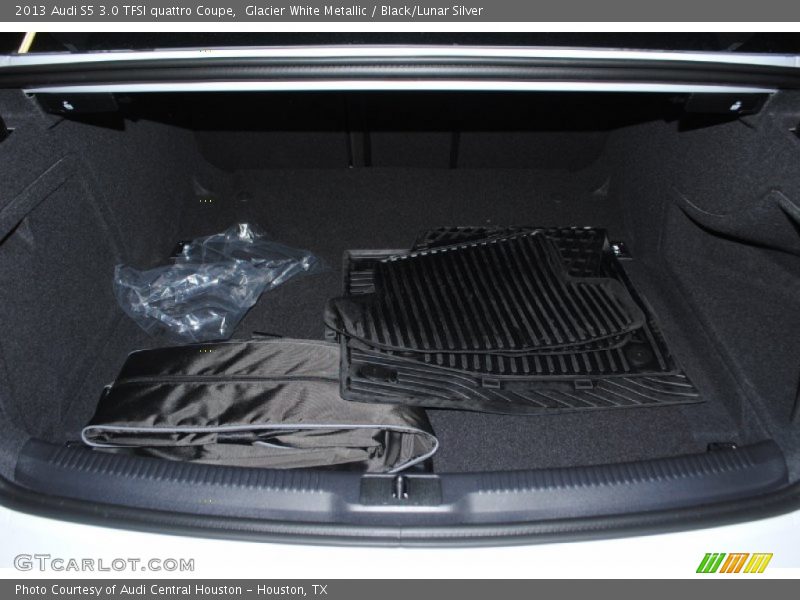 Glacier White Metallic / Black/Lunar Silver 2013 Audi S5 3.0 TFSI quattro Coupe