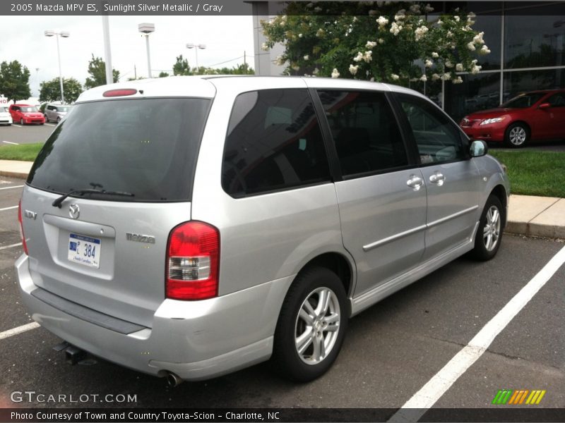 Sunlight Silver Metallic / Gray 2005 Mazda MPV ES