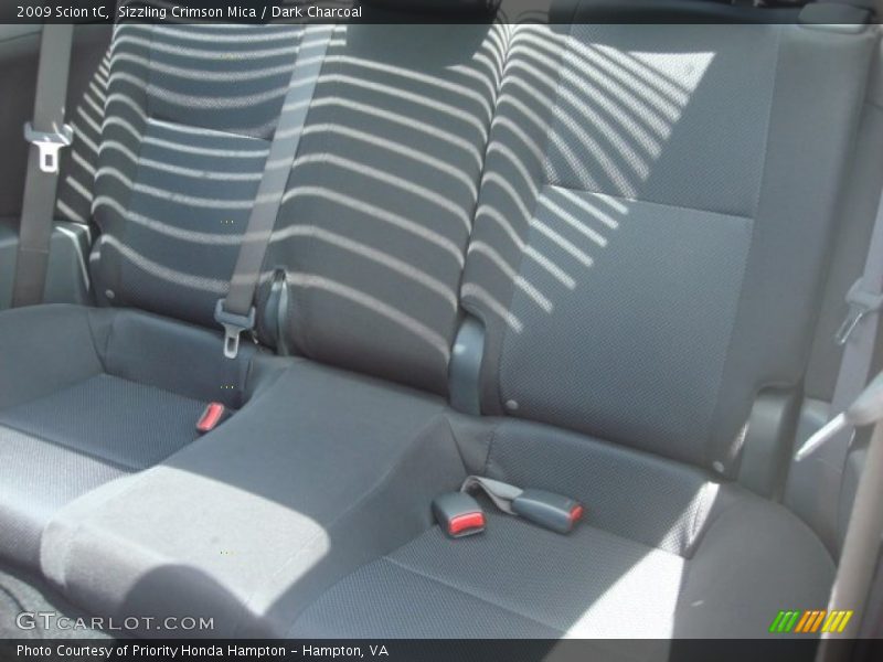 Sizzling Crimson Mica / Dark Charcoal 2009 Scion tC