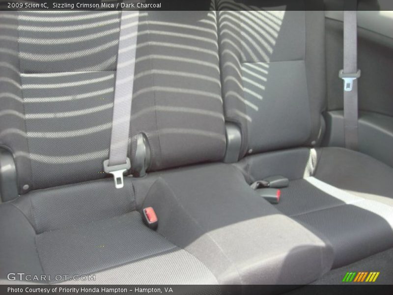 Sizzling Crimson Mica / Dark Charcoal 2009 Scion tC