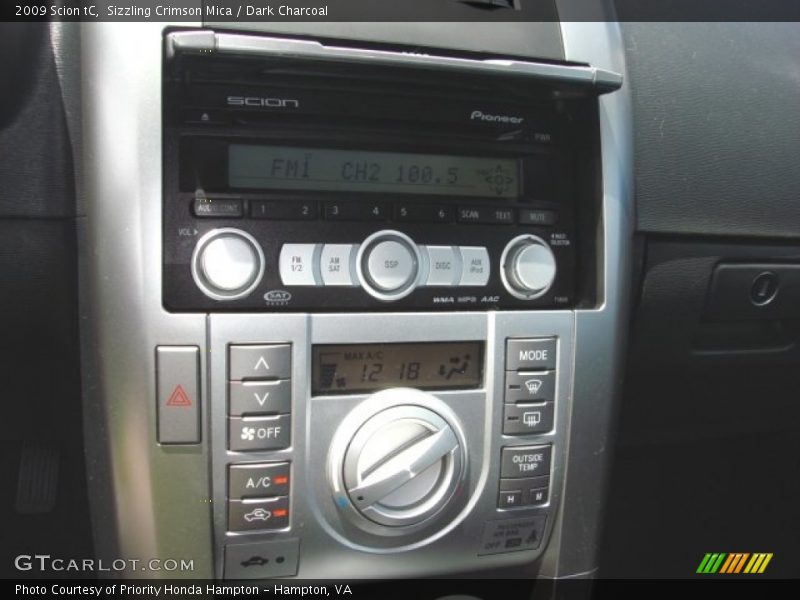 Controls of 2009 tC 