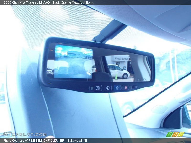 Black Granite Metallic / Ebony 2009 Chevrolet Traverse LT AWD