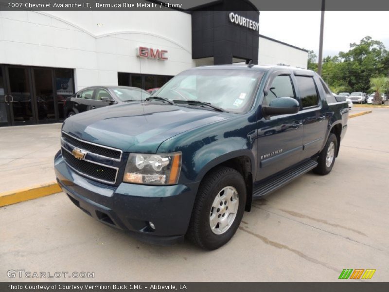 Bermuda Blue Metallic / Ebony 2007 Chevrolet Avalanche LT