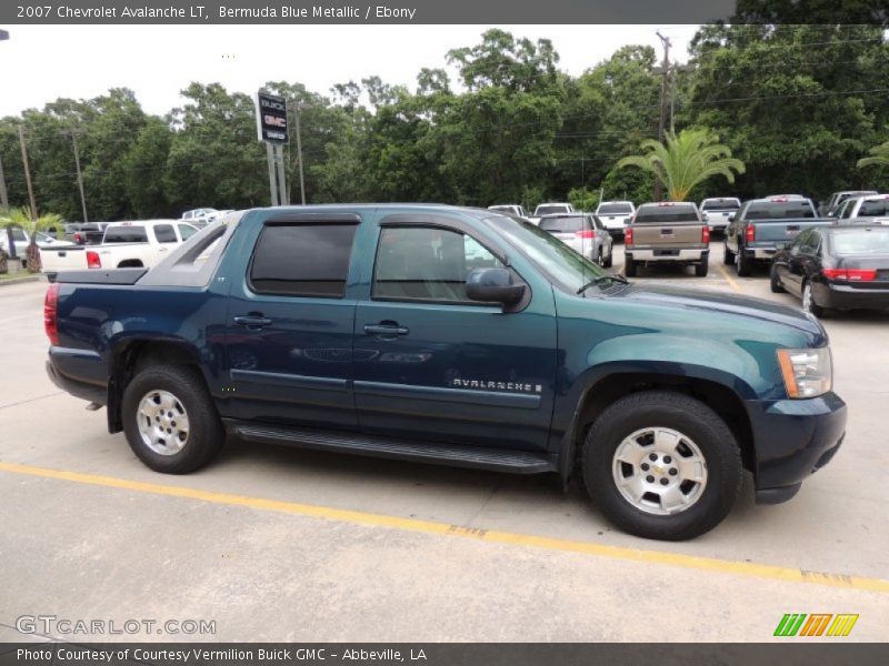 Bermuda Blue Metallic / Ebony 2007 Chevrolet Avalanche LT