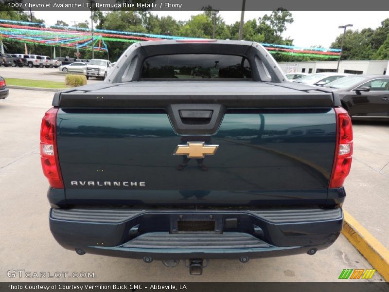 Bermuda Blue Metallic / Ebony 2007 Chevrolet Avalanche LT