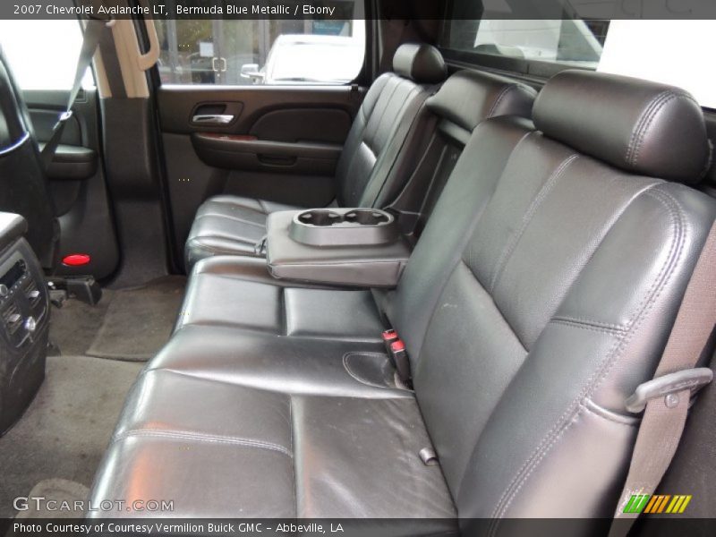 Rear Seat of 2007 Avalanche LT