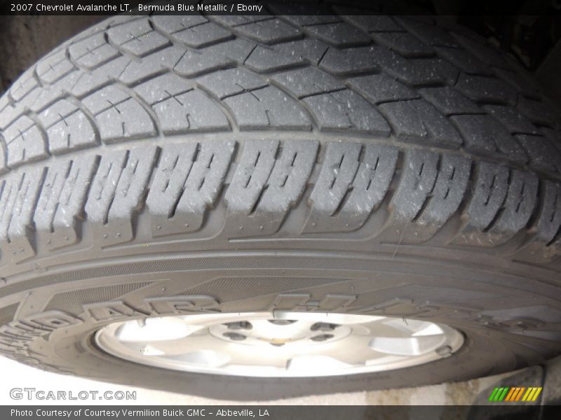 Bermuda Blue Metallic / Ebony 2007 Chevrolet Avalanche LT