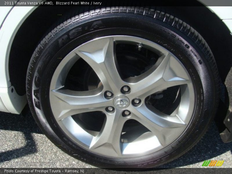 Blizzard Pearl White / Ivory 2011 Toyota Venza V6 AWD