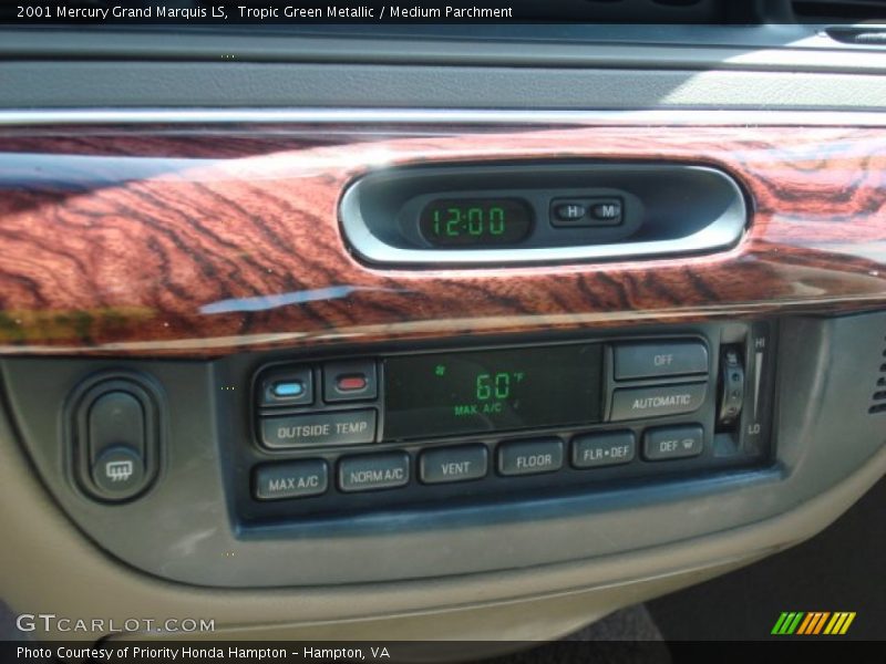 Controls of 2001 Grand Marquis LS