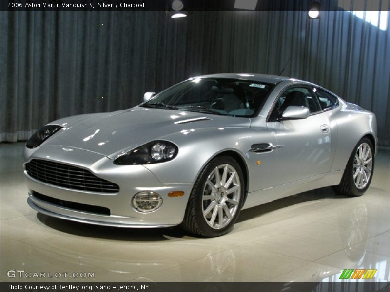 Silver / Charcoal 2006 Aston Martin Vanquish S