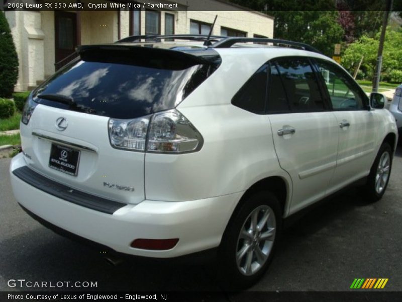 Crystal White Mica / Parchment 2009 Lexus RX 350 AWD