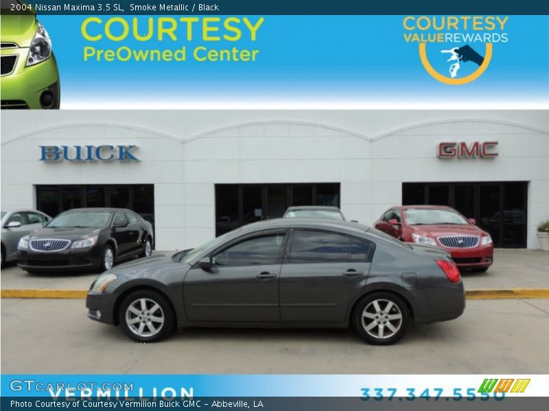 Smoke Metallic / Black 2004 Nissan Maxima 3.5 SL