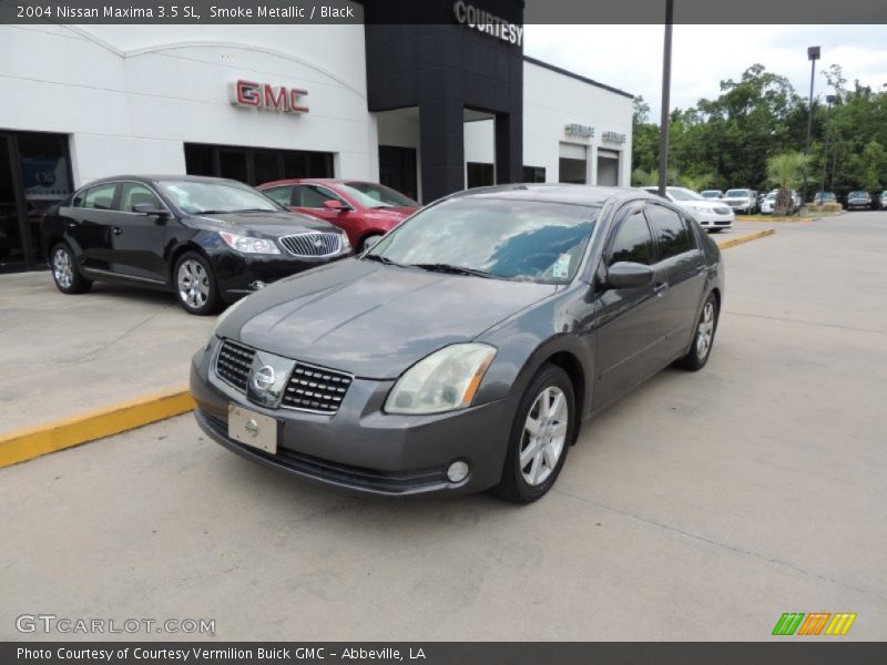 Smoke Metallic / Black 2004 Nissan Maxima 3.5 SL