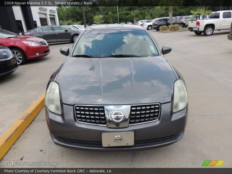 Smoke Metallic / Black 2004 Nissan Maxima 3.5 SL