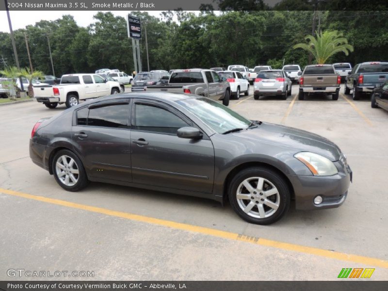 Smoke Metallic / Black 2004 Nissan Maxima 3.5 SL