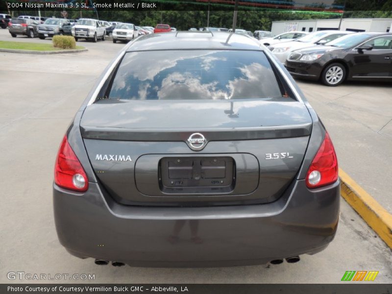 Smoke Metallic / Black 2004 Nissan Maxima 3.5 SL