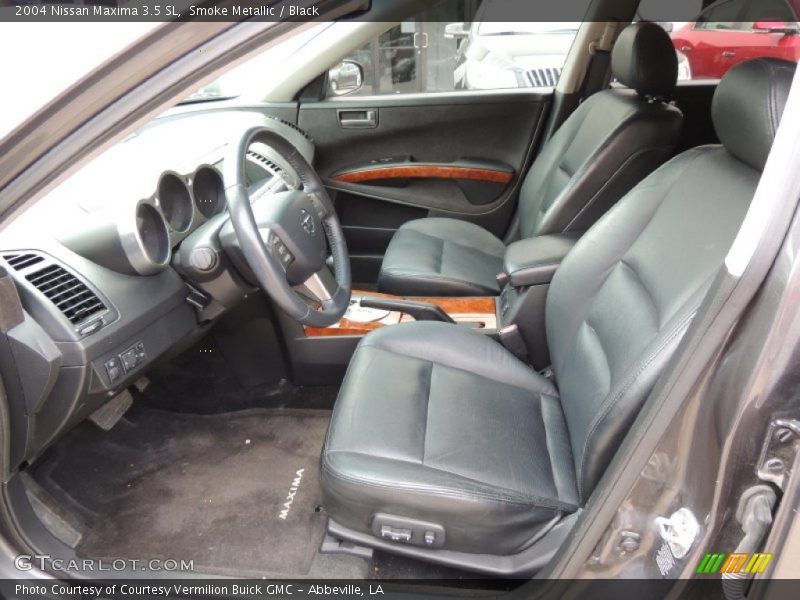 Smoke Metallic / Black 2004 Nissan Maxima 3.5 SL