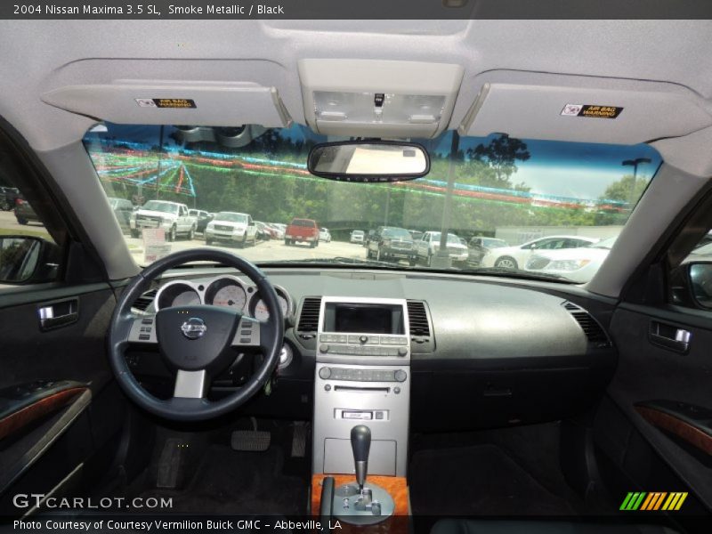 Smoke Metallic / Black 2004 Nissan Maxima 3.5 SL