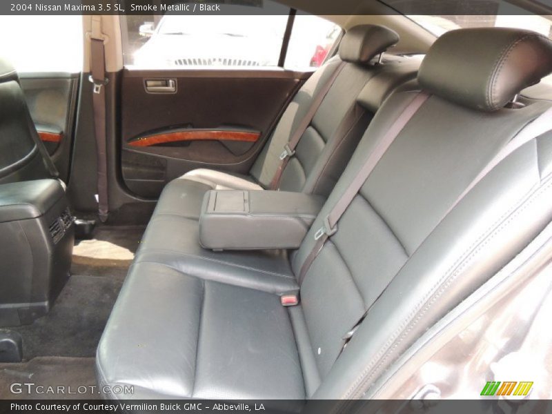 Smoke Metallic / Black 2004 Nissan Maxima 3.5 SL