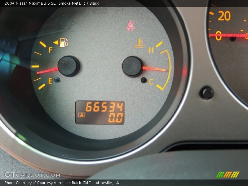 Smoke Metallic / Black 2004 Nissan Maxima 3.5 SL