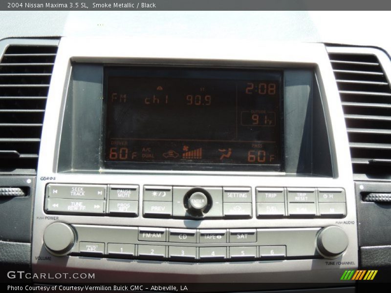 Smoke Metallic / Black 2004 Nissan Maxima 3.5 SL