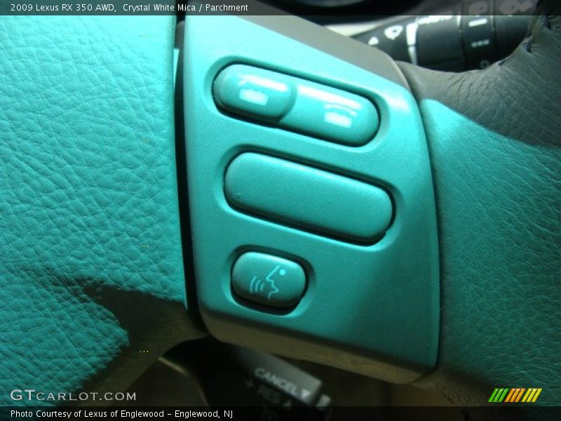 Crystal White Mica / Parchment 2009 Lexus RX 350 AWD
