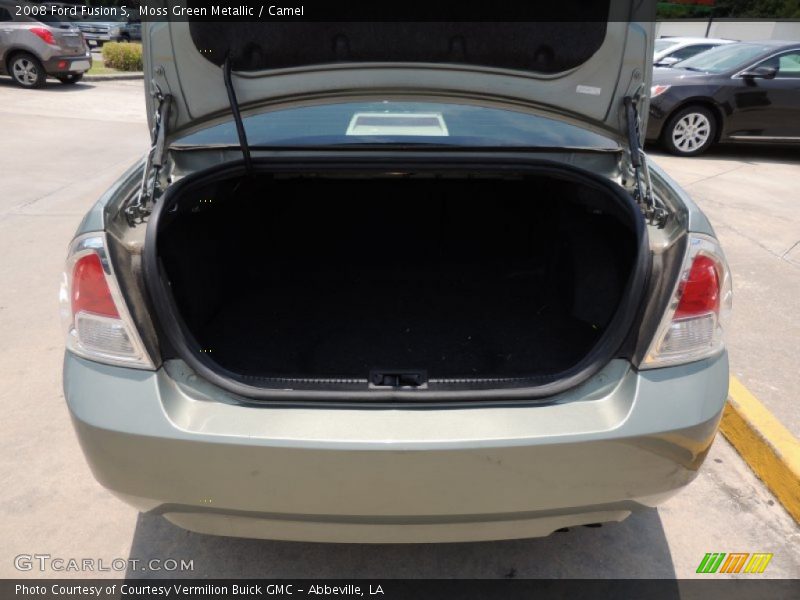 Moss Green Metallic / Camel 2008 Ford Fusion S