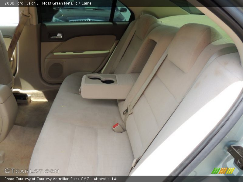 Moss Green Metallic / Camel 2008 Ford Fusion S